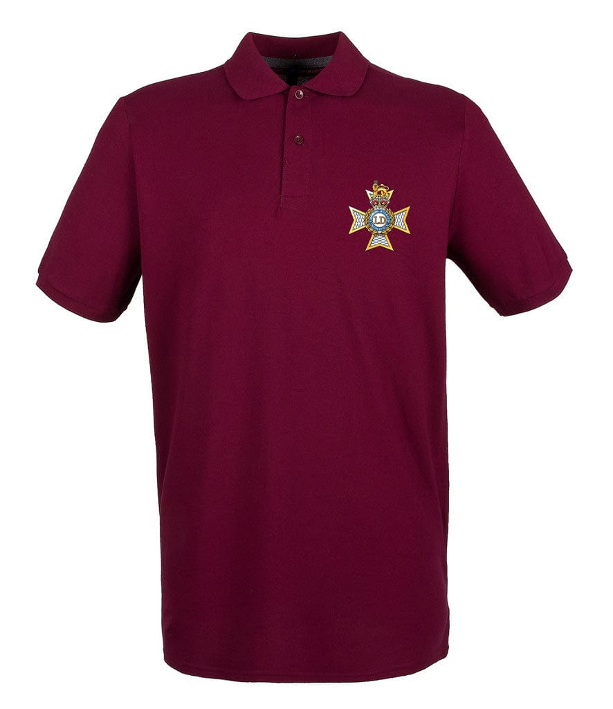 Light Dragoons Embroidered Pique Polo Shirt - Precision Military Emblems