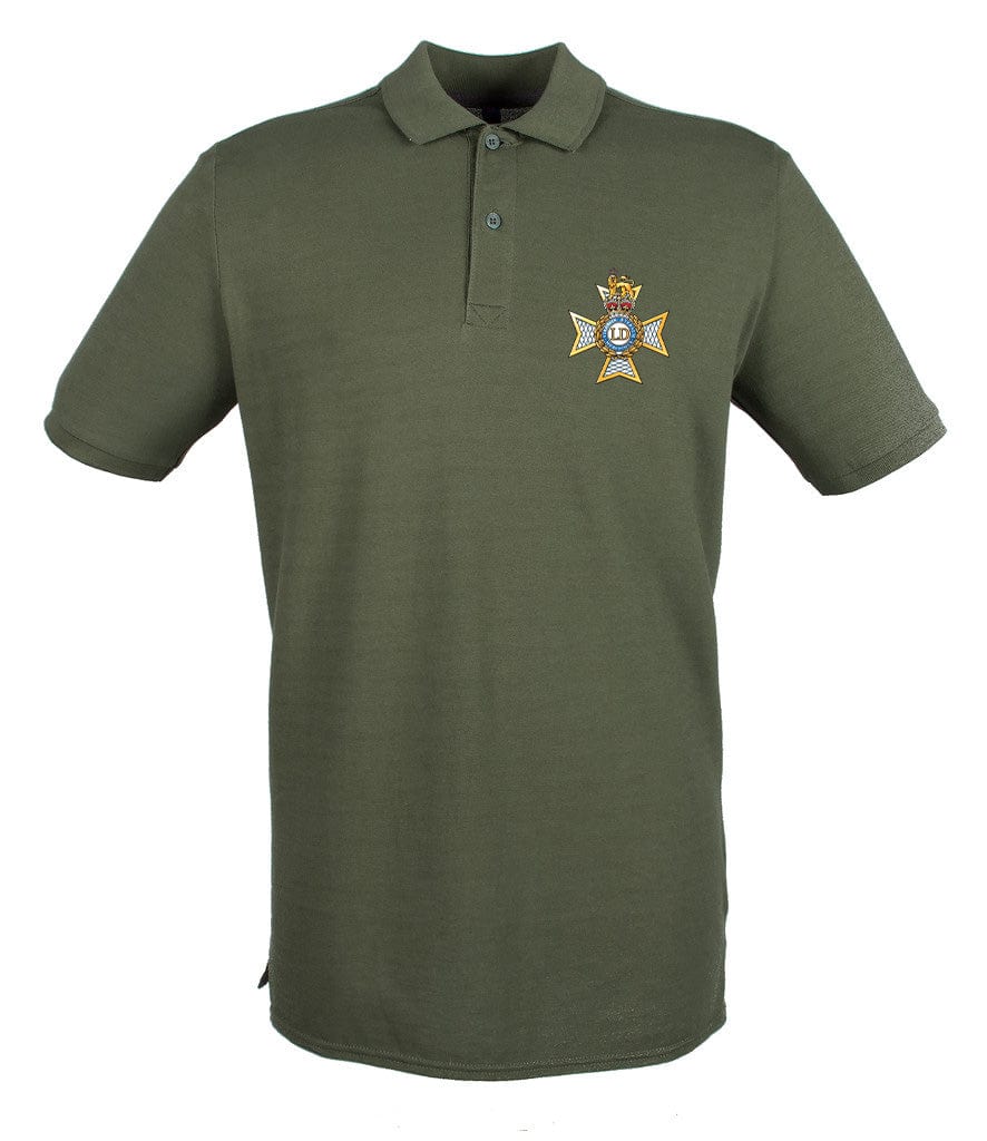 Light Dragoons Embroidered Pique Polo Shirt - Precision Military Emblems