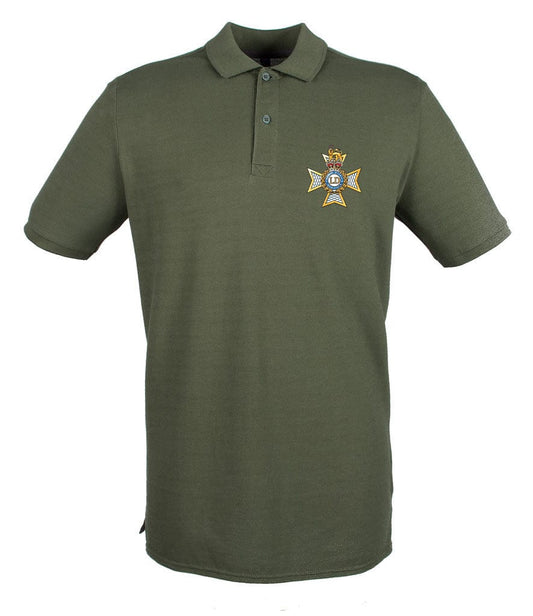 Light Dragoons Embroidered Pique Polo Shirt - Precision Military Emblems