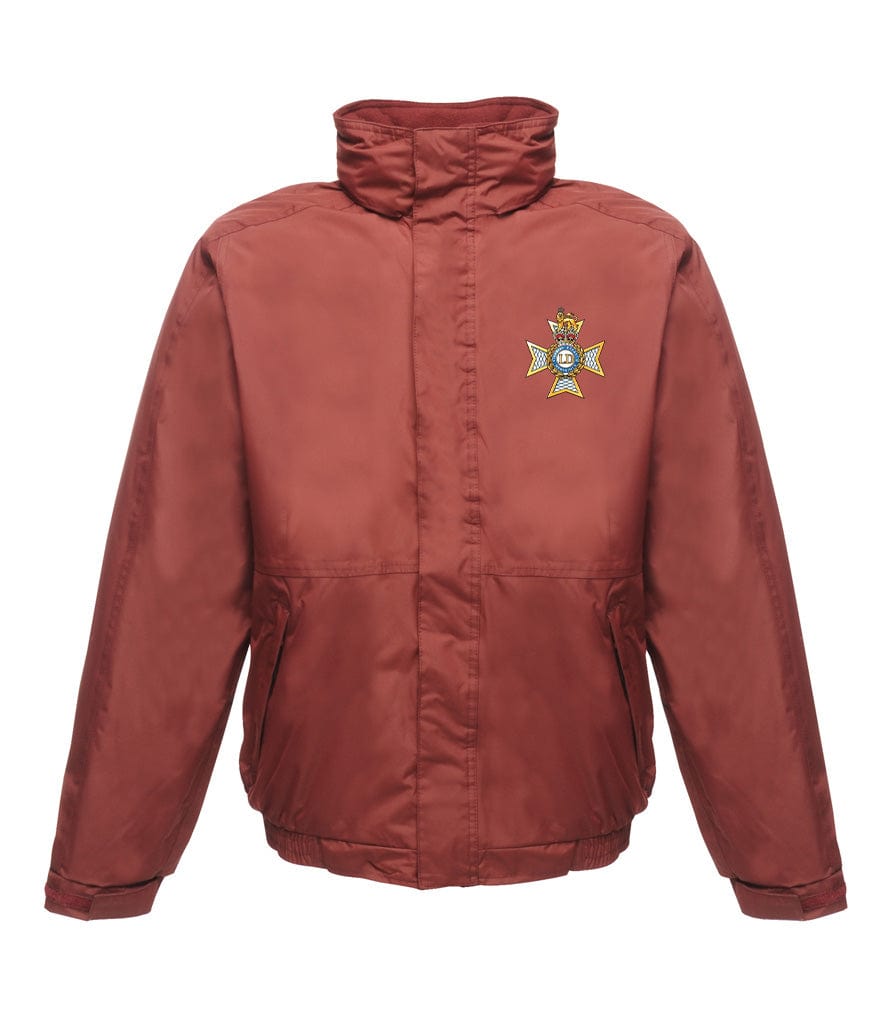 Light Dragoons Embroidered Regatta Waterproof Insulated Jacket - Precision Military Emblems