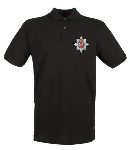 London Guards Embroidered Pique Polo Shirt - Precision Military Emblems