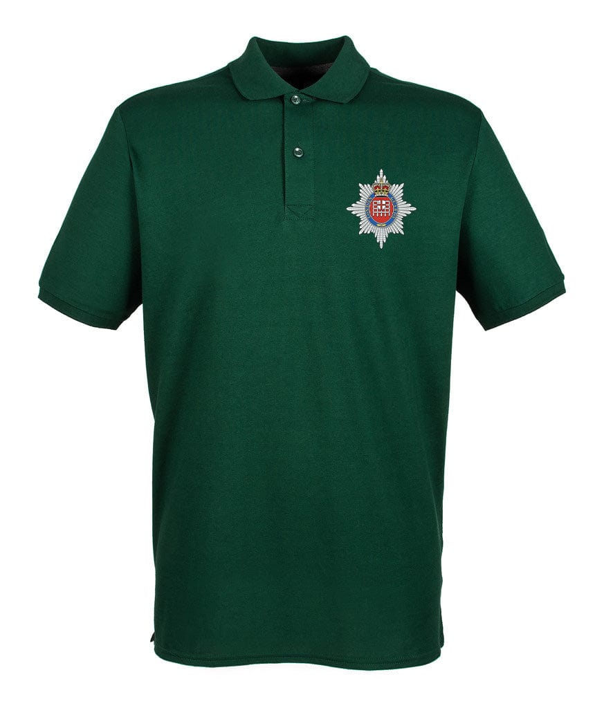 London Guards Embroidered Pique Polo Shirt - Precision Military Emblems
