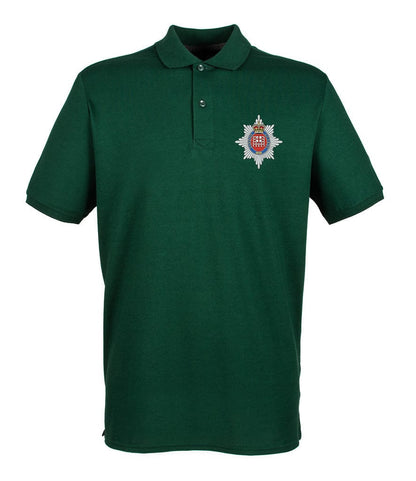 London Guards Embroidered Pique Polo Shirt - Precision Military Emblems