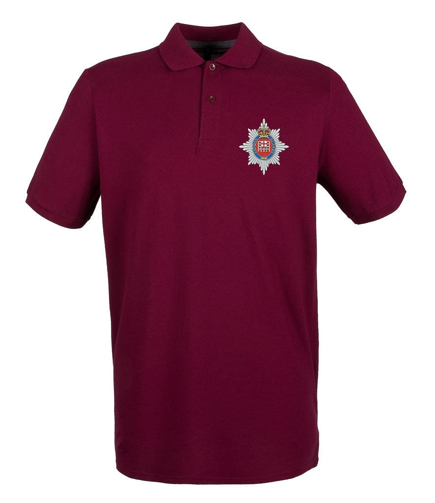 London Guards Embroidered Pique Polo Shirt - Precision Military Emblems