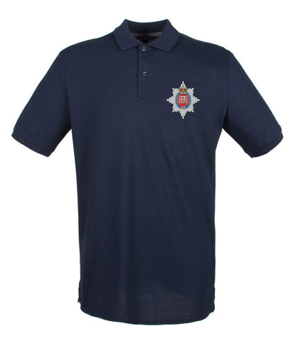 London Guards Embroidered Pique Polo Shirt - Precision Military Emblems