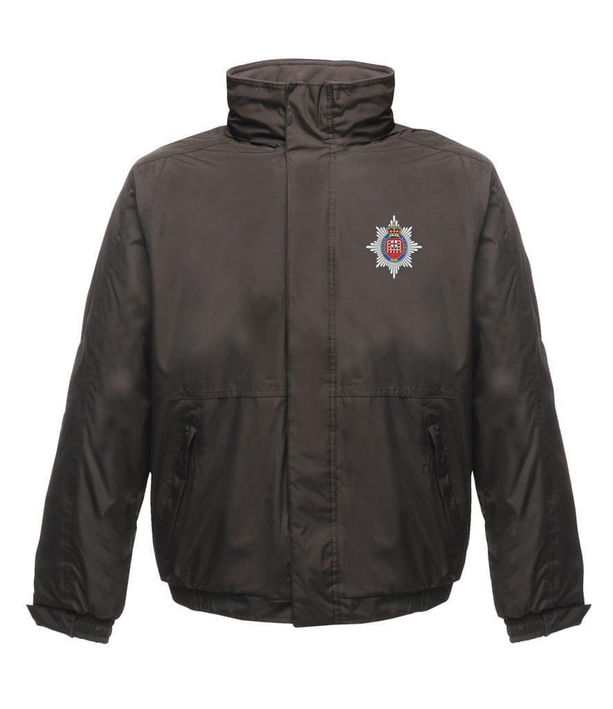 London Guards Embroidered Regatta Waterproof Insulated Jacket - Precision Military Emblems