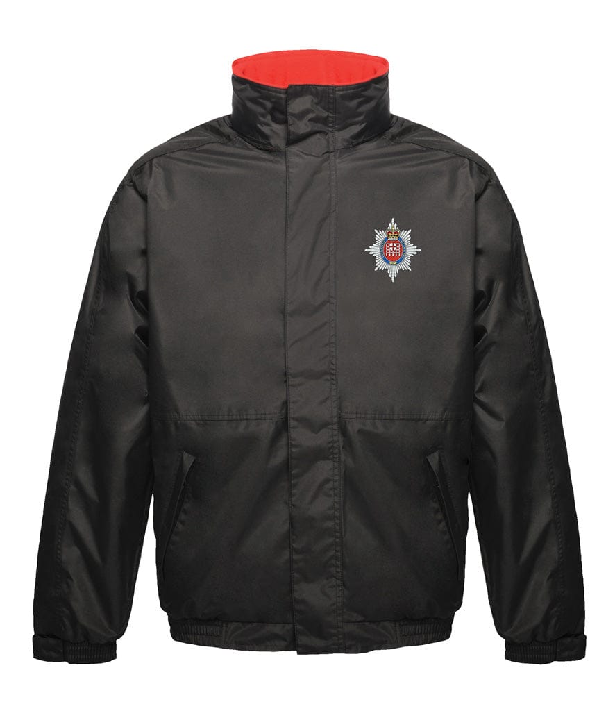 London Guards Embroidered Regatta Waterproof Insulated Jacket - Precision Military Emblems