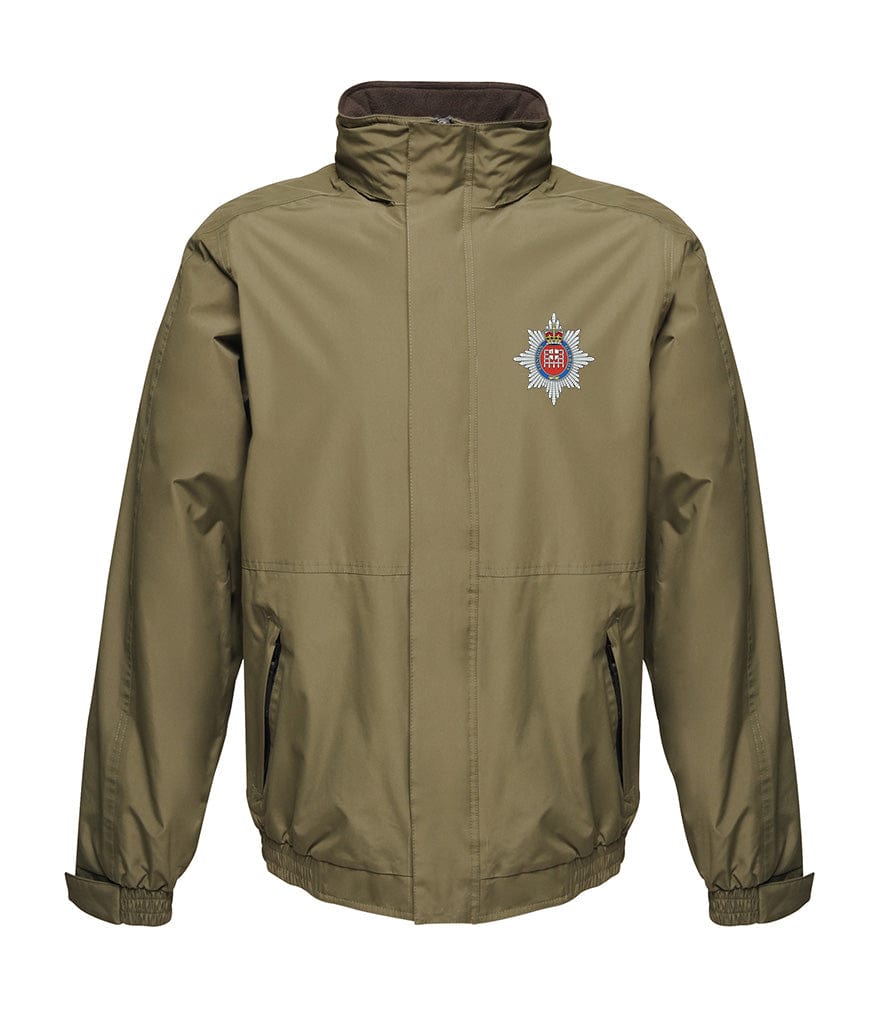 London Guards Embroidered Regatta Waterproof Insulated Jacket - Precision Military Emblems