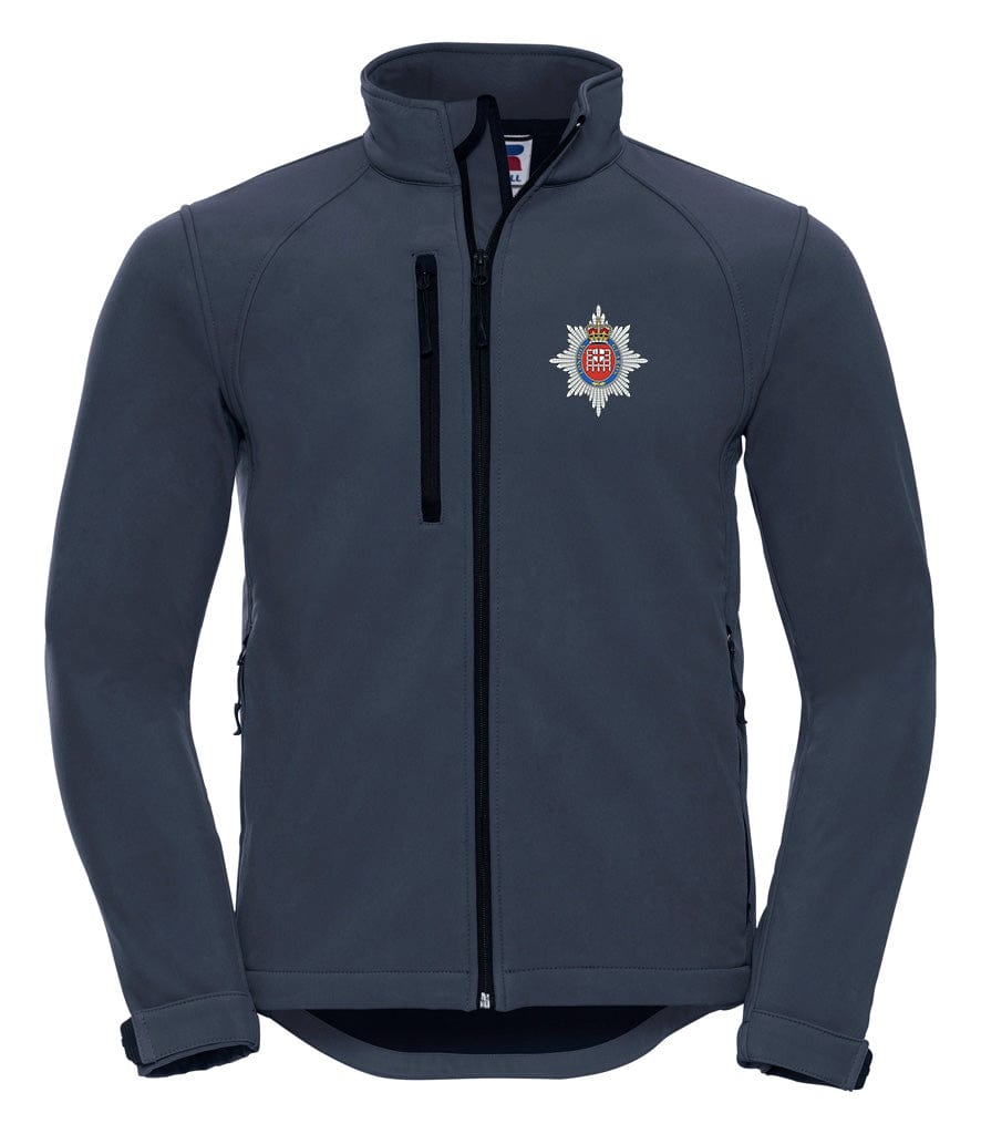 London Guards Embroidered 3 Layer Softshell Jacket - Precision Military Emblems