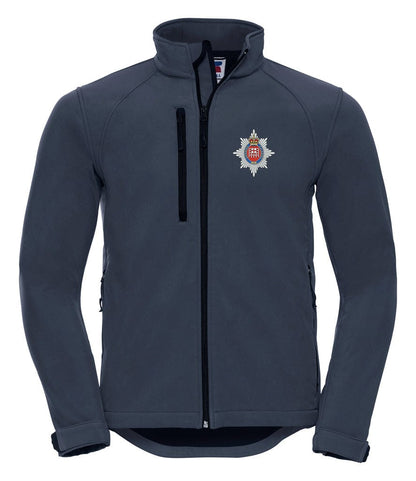 London Guards Embroidered 3 Layer Softshell Jacket - Precision Military Emblems