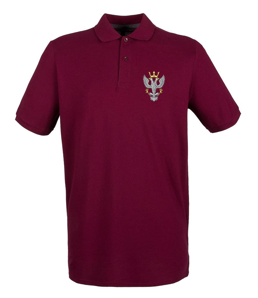 Mercian Regiment Embroidered Pique Polo Shirt - Precision Military Emblems