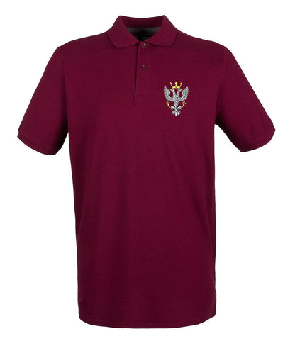 Mercian Regiment Embroidered Pique Polo Shirt - Precision Military Emblems