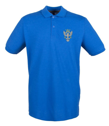 Mercian Regiment Embroidered Pique Polo Shirt - Precision Military Emblems