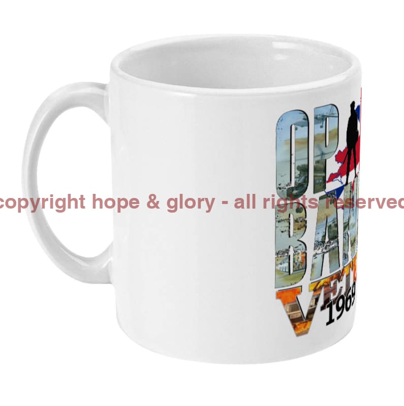 OP BANNER BATTLE SCARS Ceramic Mug - Precision Military Emblems