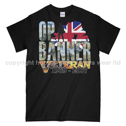 OP Banner Battle Scars Printed T-Shirt - Precision Military Emblems
