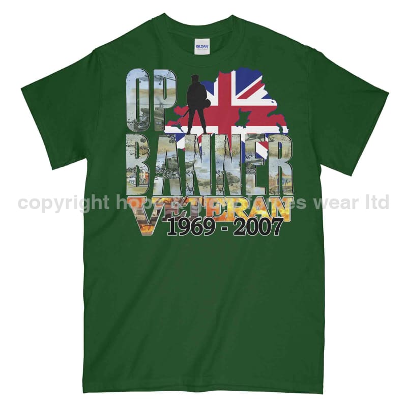 OP Banner Battle Scars Printed T-Shirt - Precision Military Emblems
