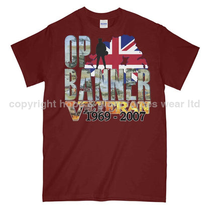 OP Banner Battle Scars Printed T-Shirt - Precision Military Emblems