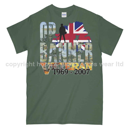 OP Banner Battle Scars Printed T-Shirt - Precision Military Emblems