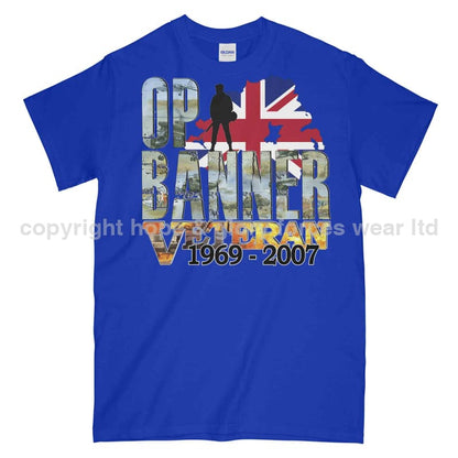 OP Banner Battle Scars Printed T-Shirt - Precision Military Emblems