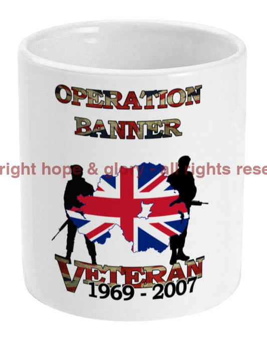 OP BANNER VETERAN Ceramic Mug - Precision Military Emblems
