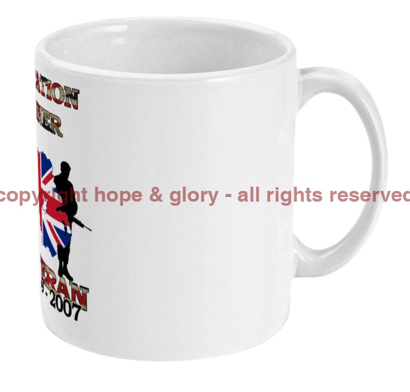 OP BANNER VETERAN Ceramic Mug - Precision Military Emblems