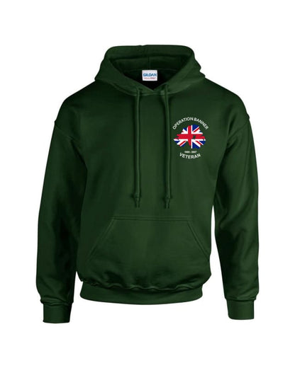 OP Banner Veterans Embroidered Hoodie - Precision Military Emblems