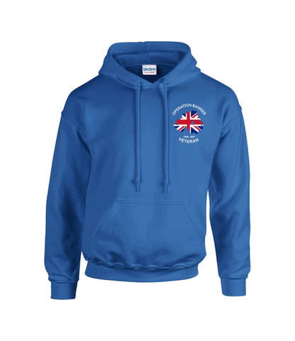 OP Banner Veterans Embroidered Hoodie - Precision Military Emblems