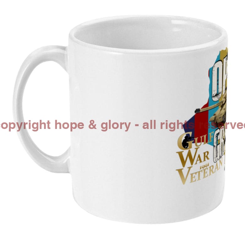 OP GRANBY Gulf War Veteran Ceramic Mug - Precision Military Emblems