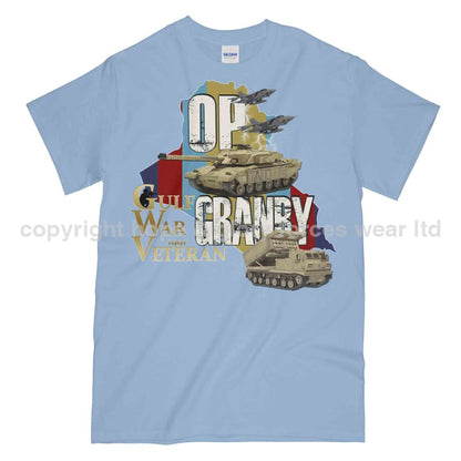 OP Granby Gulf War Veteran Printed T-Shirt - Precision Military Emblems