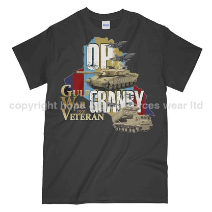 OP Granby Gulf War Veteran Printed T-Shirt - Precision Military Emblems