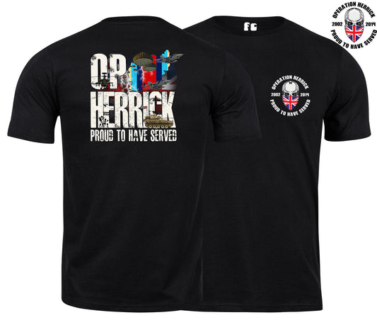 OP Herrick Veteran Double Side Printed T-Shirt - Precision Military Emblems