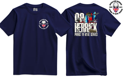 OP Herrick Veteran Double Side Printed T-Shirt - Precision Military Emblems