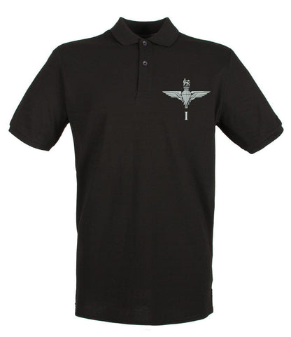 Parachute Regiment 1 PARA Embroidered Pique Polo Shirt - Precision Military Emblems