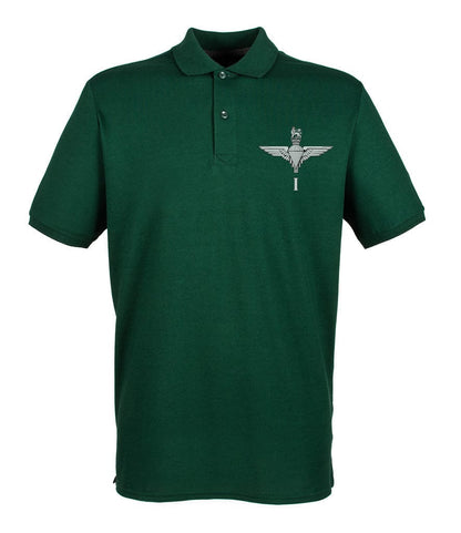 Parachute Regiment 1 PARA Embroidered Pique Polo Shirt - Precision Military Emblems