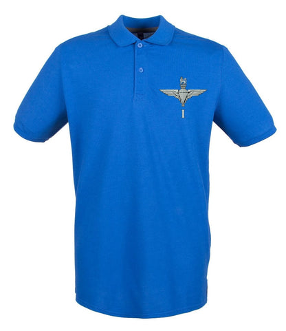 Parachute Regiment 1 PARA Embroidered Pique Polo Shirt - Precision Military Emblems