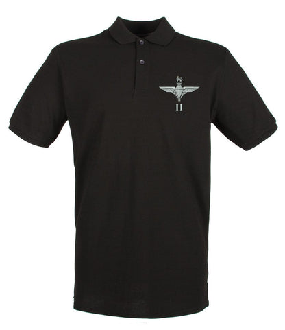 Parachute Regiment 2 PARA Embroidered Pique Polo Shirt - Precision Military Emblems