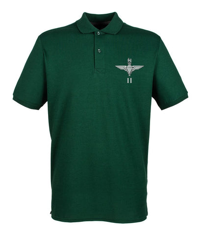Parachute Regiment 2 PARA Embroidered Pique Polo Shirt - Precision Military Emblems