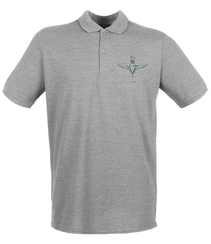 Parachute Regiment 2 PARA Embroidered Pique Polo Shirt - Precision Military Emblems