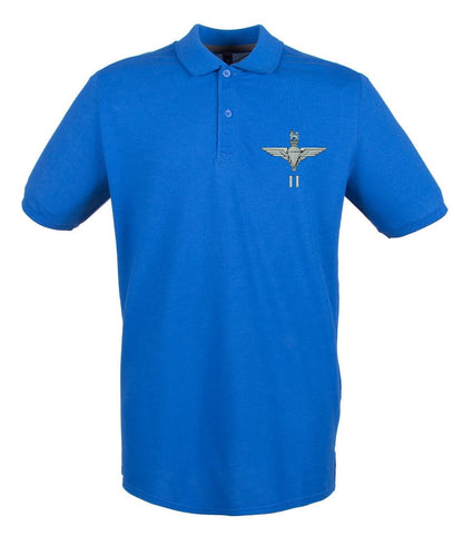 Parachute Regiment 2 PARA Embroidered Pique Polo Shirt - Precision Military Emblems