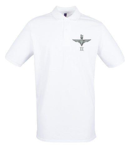 Parachute Regiment 2 PARA Embroidered Pique Polo Shirt - Precision Military Emblems