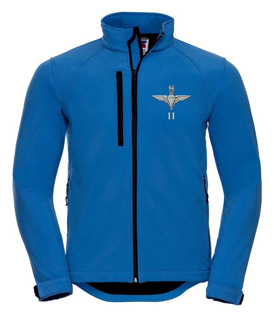 Parachute Regiment 2 PARA Embroidered 3 Layer Softshell Jacket - Precision Military Emblems