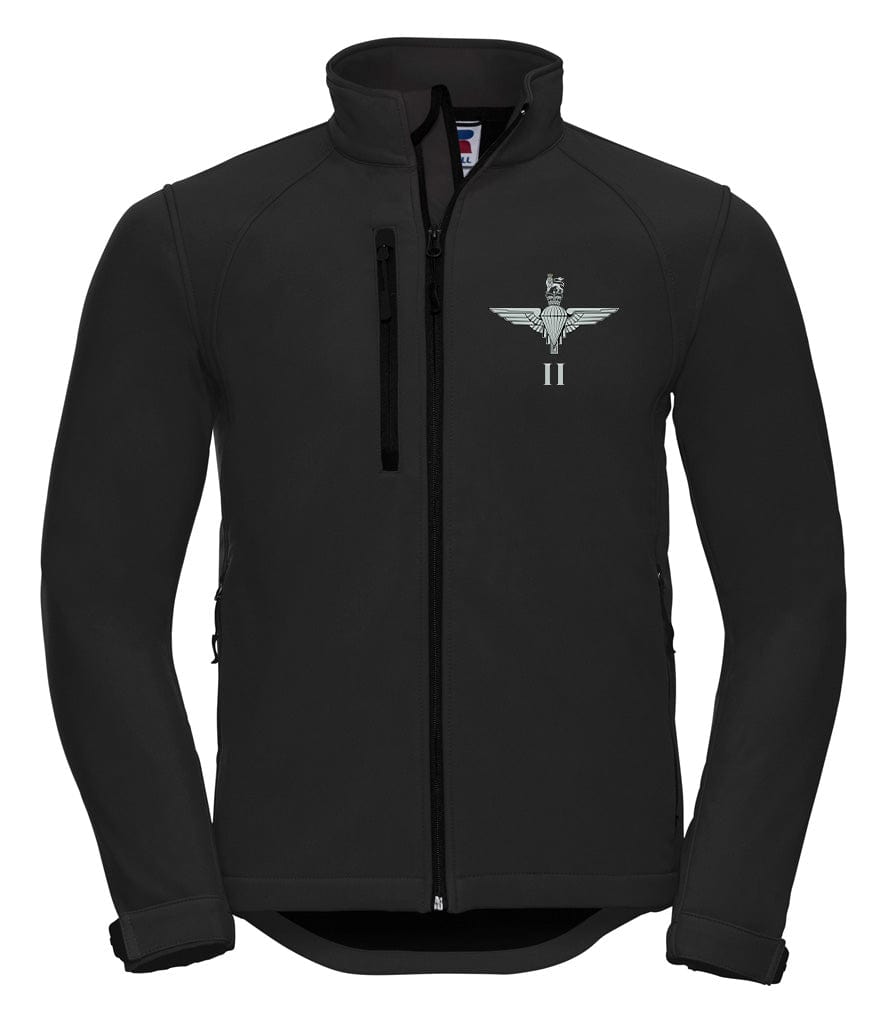 Parachute Regiment 2 PARA Embroidered 3 Layer Softshell Jacket - Precision Military Emblems