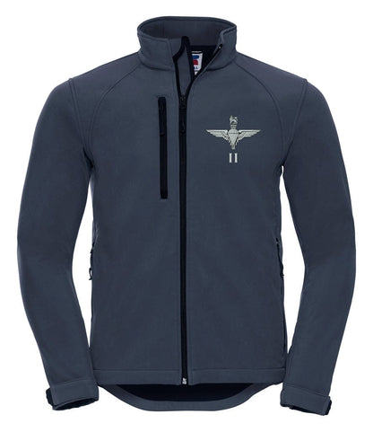 Parachute Regiment 2 PARA Embroidered 3 Layer Softshell Jacket - Precision Military Emblems