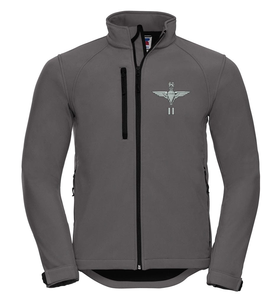 Parachute Regiment 2 PARA Embroidered 3 Layer Softshell Jacket - Precision Military Emblems
