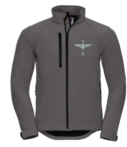 Parachute Regiment 2 PARA Embroidered 3 Layer Softshell Jacket - Precision Military Emblems