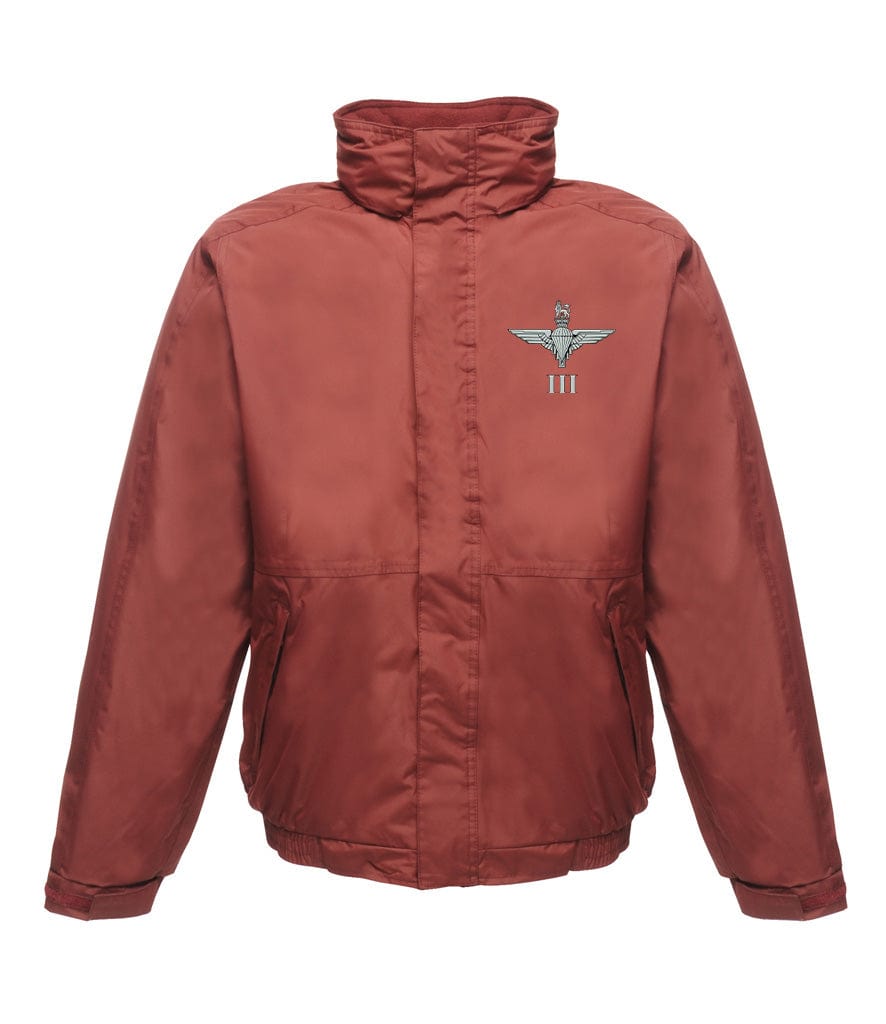 Parachute Regiment 3 PARA Embroidered Regatta Waterproof Insulated Jacket - Precision Military Emblems