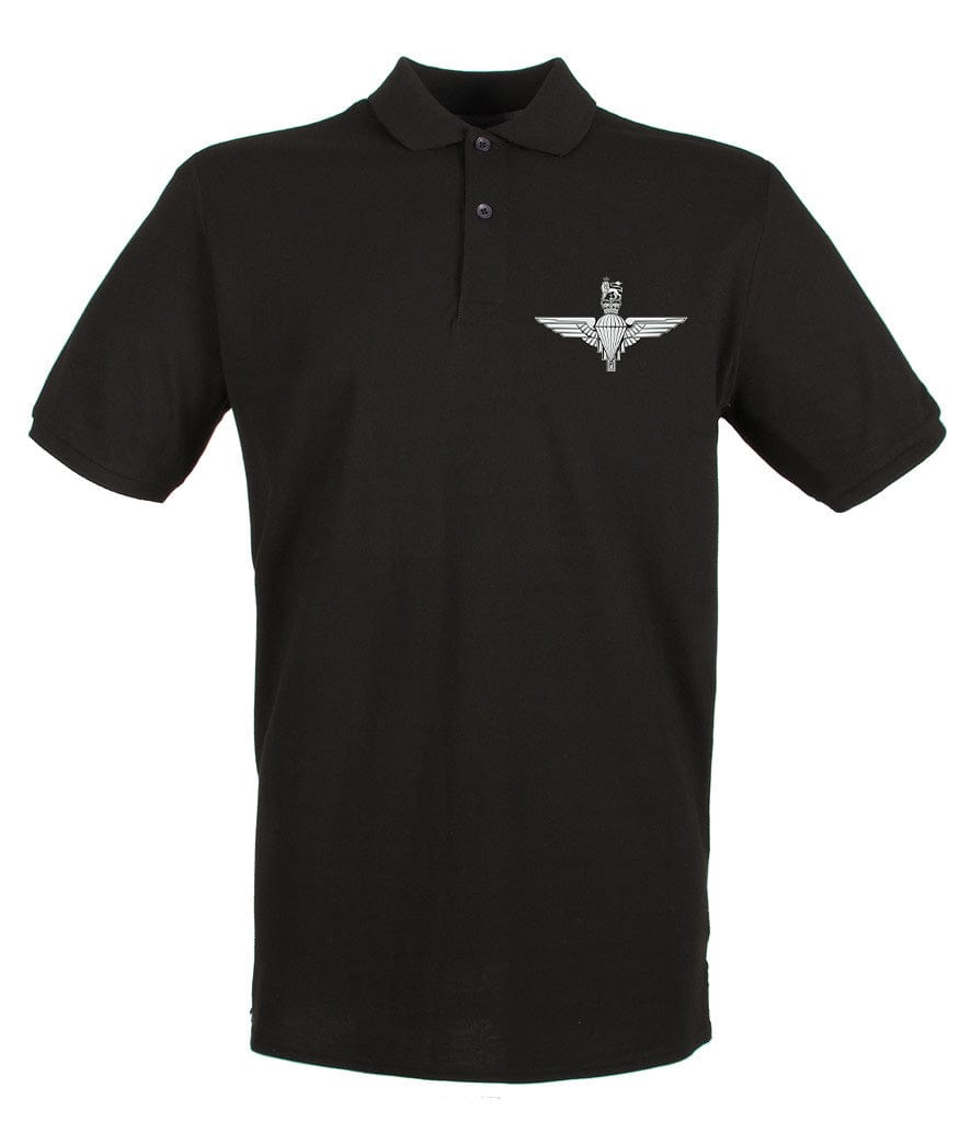 Parachute Regiment Embroidered Pique Polo Shirt - Precision Military Emblems
