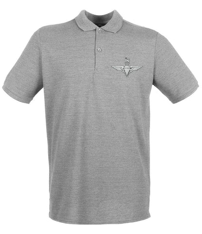 Parachute Regiment Embroidered Pique Polo Shirt - Precision Military Emblems