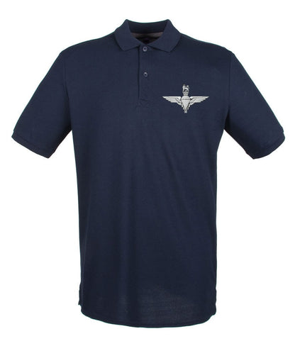 Parachute Regiment Embroidered Pique Polo Shirt - Precision Military Emblems