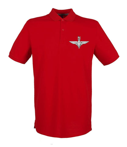 Parachute Regiment Embroidered Pique Polo Shirt - Precision Military Emblems